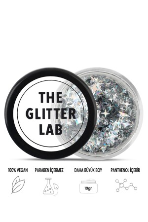 Gel Form Shiny Glitter – Metallic Space Face Glitter SP01 - 3