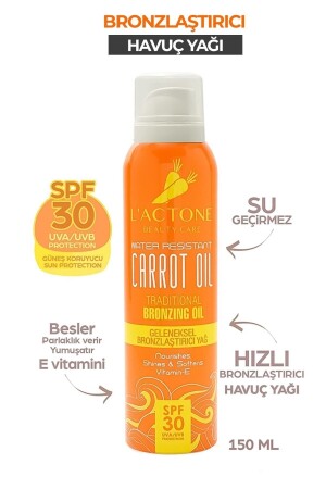 Geleneksel Bronzlaştırıcı Havuç Yağı 30 Spf 150 ml SC-001 - 1