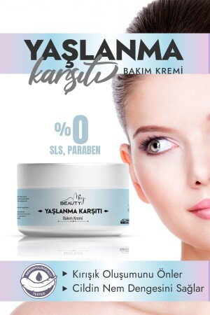 Gençleştiren- Yaşlanma Karşıtı- Ve Kırışıklık Giderici Krem 50 ml - 4