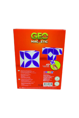 Geo Manyetik Görsel Zeka Küpleri Geometrik 3d Şekil Bulmaca Puzzle 3 4 5 Yaş Eğitici Oyuncak KO004B014 - 5