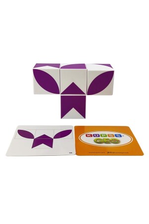 Geo Manyetik Görsel Zeka Küpleri Geometrik 3d Şekil Bulmaca Puzzle 3 4 5 Yaş Eğitici Oyuncak KO004B014 - 9