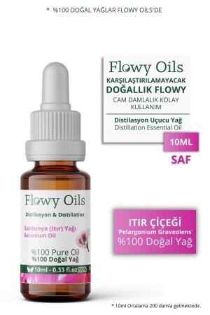 Geranienöl 100 % natürliches ätherisches Kräuteröl Geranienöl 10 ml - 3