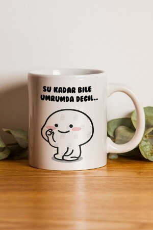 Geschenk zum Lehrertag mit Aufdruck „I Don't Even Care That Much“ – Tasse mit Aufschrift „givebutik-tasarım-2“. - 2