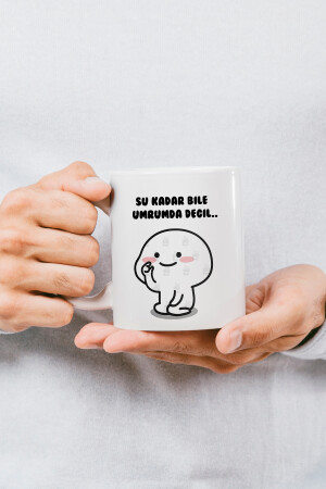 Geschenk zum Lehrertag mit Aufdruck „I Don't Even Care That Much“ – Tasse mit Aufschrift „givebutik-tasarım-2“. - 6