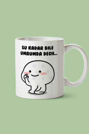 Geschenk zum Lehrertag mit Aufdruck „I Don't Even Care That Much“ – Tasse mit Aufschrift „givebutik-tasarım-2“. - 7