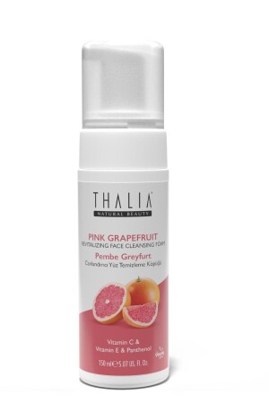 Gesichtsreinigungsschaum mit rosa Grapefruitextrakt, der zur Revitalisierung und Reinigung beiträgt, 150 ml - 4