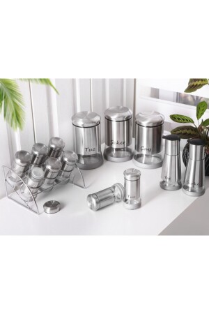 Gewürzset 13-teilig Glas Inox G3145 Fmag3145 SEVGI18109 - 3