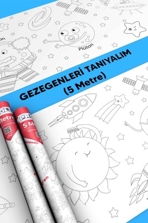 Gezegenler Boyama Kağıdı GZGNLR01 - 2