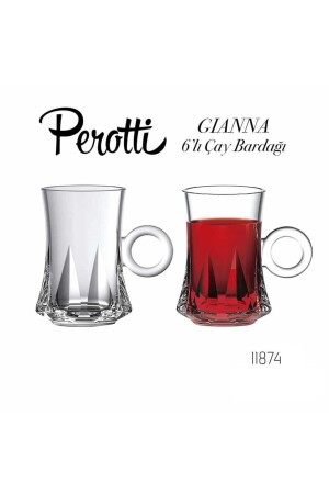 Gianna 6 Lı Çay Bardağı 11874 ZÜC11990 - 3