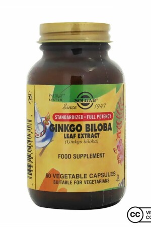 Ginkgo Biloba Leaf Extract 60 Kapsül 5150 - 1