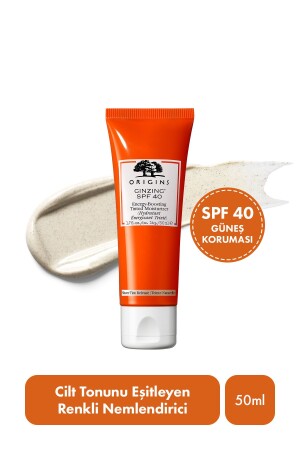 Kafein Içeren Ginzing Spf 40 Canlandırıcı Ve Aydınlık Görünüm Veren Renkli Nemlendirici 50 ml 46938 - 2