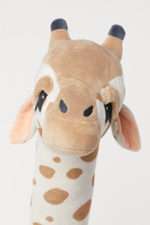 Giraffe Giraffe Dekokissen Schlaf- und Spielgefährte Plüschtiere 1 Meter 100 cm x 34 cm Beige Giraffe - 6