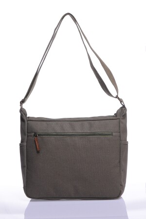 Gk13 Canvas Postman Flache Umhängetasche Khaki 20UBYH0019 - 6