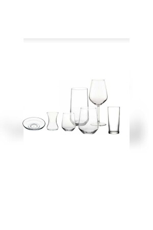 Glas Allegra Wasserglas-Set Set 42-teilig Mitgift-Präsentationsset pb420015-29ortaköy - 2