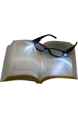 Glaslose Buchlesebrille (mit 2 LED-Leuchten), 1 Stück - 4