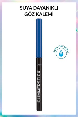 Glimmersticks Lift Retractable Eye Pencil Azure Blue - 1