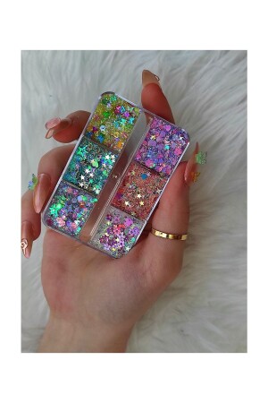 Glitter Jel Far Simli Far Paleti Barbie05 Parlak Glitter - 2