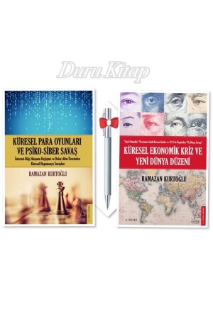 Globale Geldspiele – Globale Wirtschaftskrise – Ramazan Kurtoğlu 2 Bücher – Caprice B112 Stiftgeschenk - 3