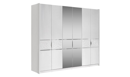 Gloria 6-türiger Kleiderschrank - 4