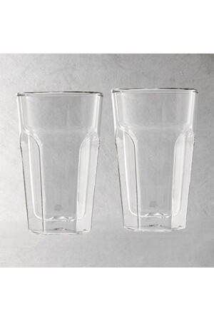 Glory Doppelwandiges, doppelwandiges Glas, 2er-Set 500 Stück. 01. 21. 0302 - 1