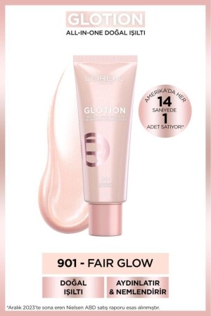 Glotion All-In-One Doğal Işıltı 901 - Fair Glow - 3