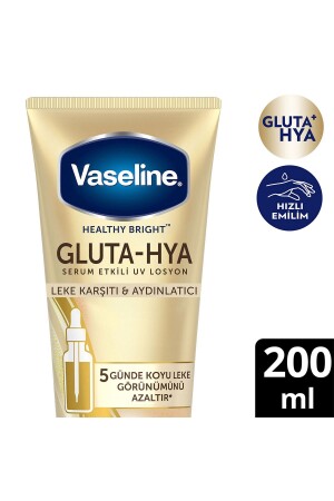 Gluta Hya Serum Etkili Uv Vücut Losyonu Leke Karşıtı Ve Aydınlatıcı 200 ml - 2