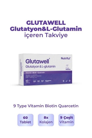 GlutaWell Glutatyon ve L-Glutamin İçeren 60 Tablet - 2