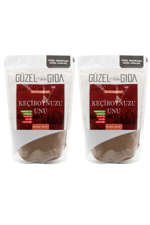 Glutenfreies Johannisbrotmehl 300 gr 2 Stück 868116147112 - 2