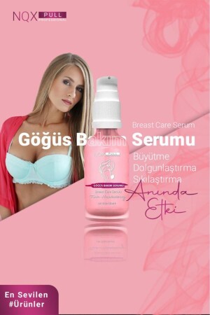 Gögüs Büyütmeye % Dikleştirmeye Yardımcı Bakım Serumu E50g gs - 3