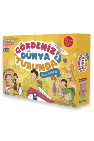 Gökdeniz Dünya Turunda 2 2.Sınıf Okuma Seti 10 Kitap Takım Vildan Özdemir 9786257947503 - 2