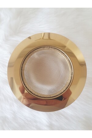 Gold Paslanmaz Çelik Lavabo Süzgeci Çap:11.5 Cm - 2