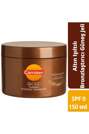 Gold Shimmer Tanning Spf'siz Altın Işıltılı Bronzlaştırıcı Güneş Jeli 150ml C221431102 - 2