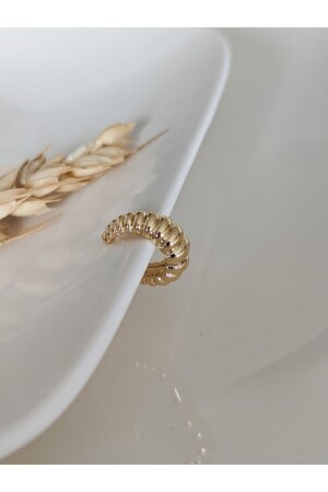 Gold Vintage Earcuff ( Kıkırdak Küpe ) - 2