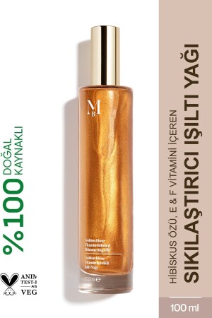 Golden Hour Vitamin Içerikli Işıltılı Saç Ve Vücut Yağı 100 ml - 3