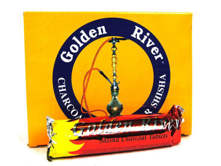 GOLDEN RIVER SHISHA BIG YELLOW 40MM - 1