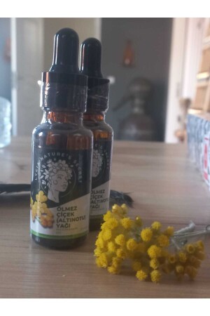 Goldenes Kräuteröl der Immortelle-Blume, 20 ml, 100 % natürlich und rein, unverdünnt - 5