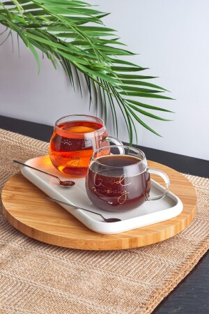 Good Morning 400 ml 2er-Set Glasbecher Magnolienglas 13769 - 2