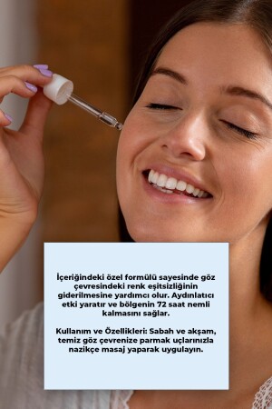 Göz Çevresi Renk Tonu Eşitleyici Vitamin K - C Serum 30ml - 5