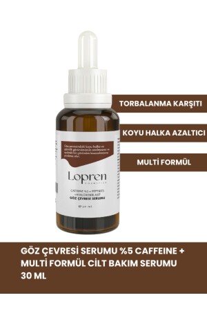 Göz Çevresi Serumu %5 Caffeine Multi Formül Cilt Bakım Serumu 30 ml - 1