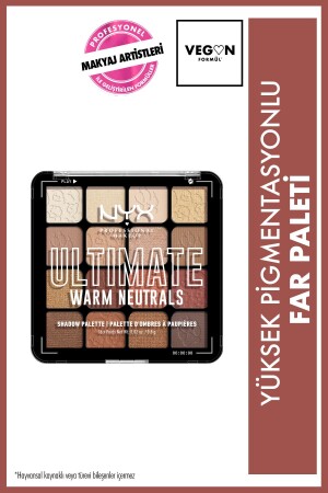 Göz Farı Paleti - Ultimate Shadow Pallette Warm Neutrals 800897017644 - 3