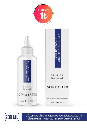 Gözenek Sıkılaştırıcı, Akne Ve Siyah Nokta Karşıtı, Sebum Dengeleyici Tonik ( Bha %2 - Niacinamide) S0000012 - 2