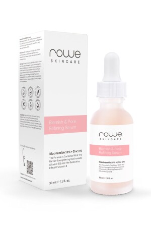 Gözenek Sıkılaştırıcı Ve Sivilce Karşıtı Bakım Serumu 30 ml (Niacinamide 10% - Zinc 1%) RSC104 - 2