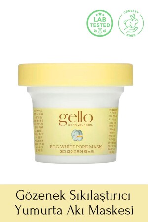 Gözenek Sıkılaştırıcı Yumurta Akı Maskesi - Egg White Pore Mask EG9 - 4