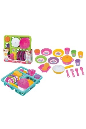 Grandfather Candy Ken Toys Geschirrständer-Set für Kinder 01593tr - 2