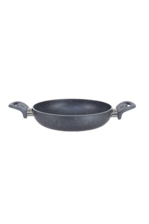 Granit 24 Cm Yumurta Tavası Yanmaz Yapışmaz Çizilmez Çift Kulp Omlet Sahan24Cm - 3