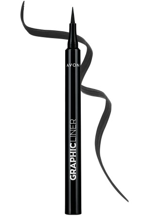 Graphic Liner Keskin Uçlu Likit Eyeliner Charcoal - 2