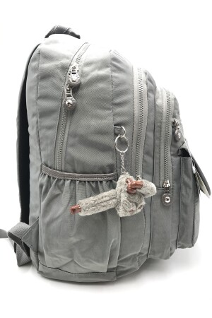 Grauer, ultraleichter, wasserdichter Rucksack mit mehreren Taschen (Laptop, Notebook, Schule, Sport, Reisen) 571-3-8A - 5