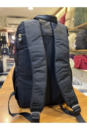 Grauer, ultraleichter, wasserdichter Rucksack mit mehreren Taschen (Laptop, Notebook, Schule, Sport, Reisen) 571-3-8A - 8