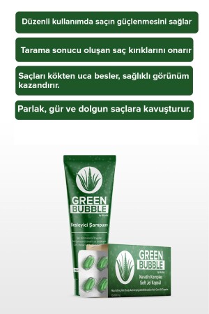 Green Bubble Kapsüllü Keratin Botoks Seti - 4