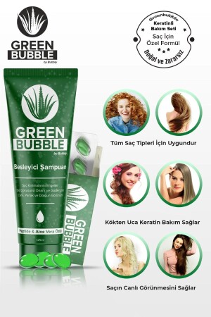 Green Bubble Kapsüllü Keratin Botoks Seti - 5